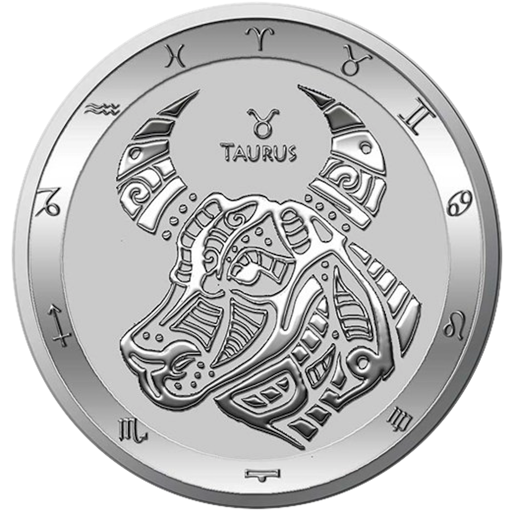 Chaîne Et Pendentif Signe Du Zodiaque Taureau - Argent 925 - Occasion